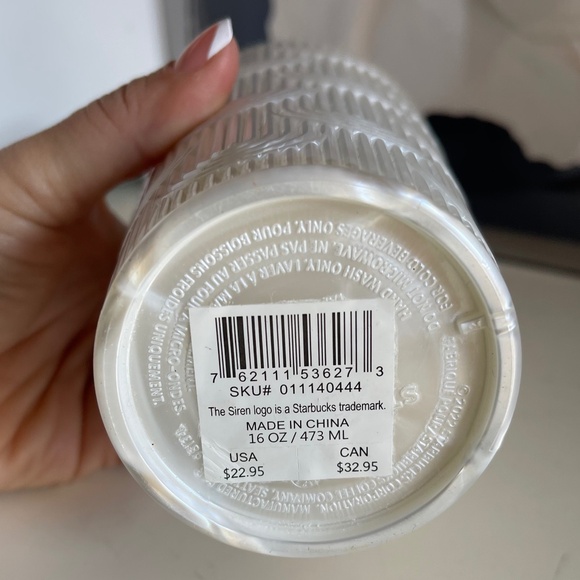 Starbucks Ivory Patterned Tumbler - Picture 2 of 4